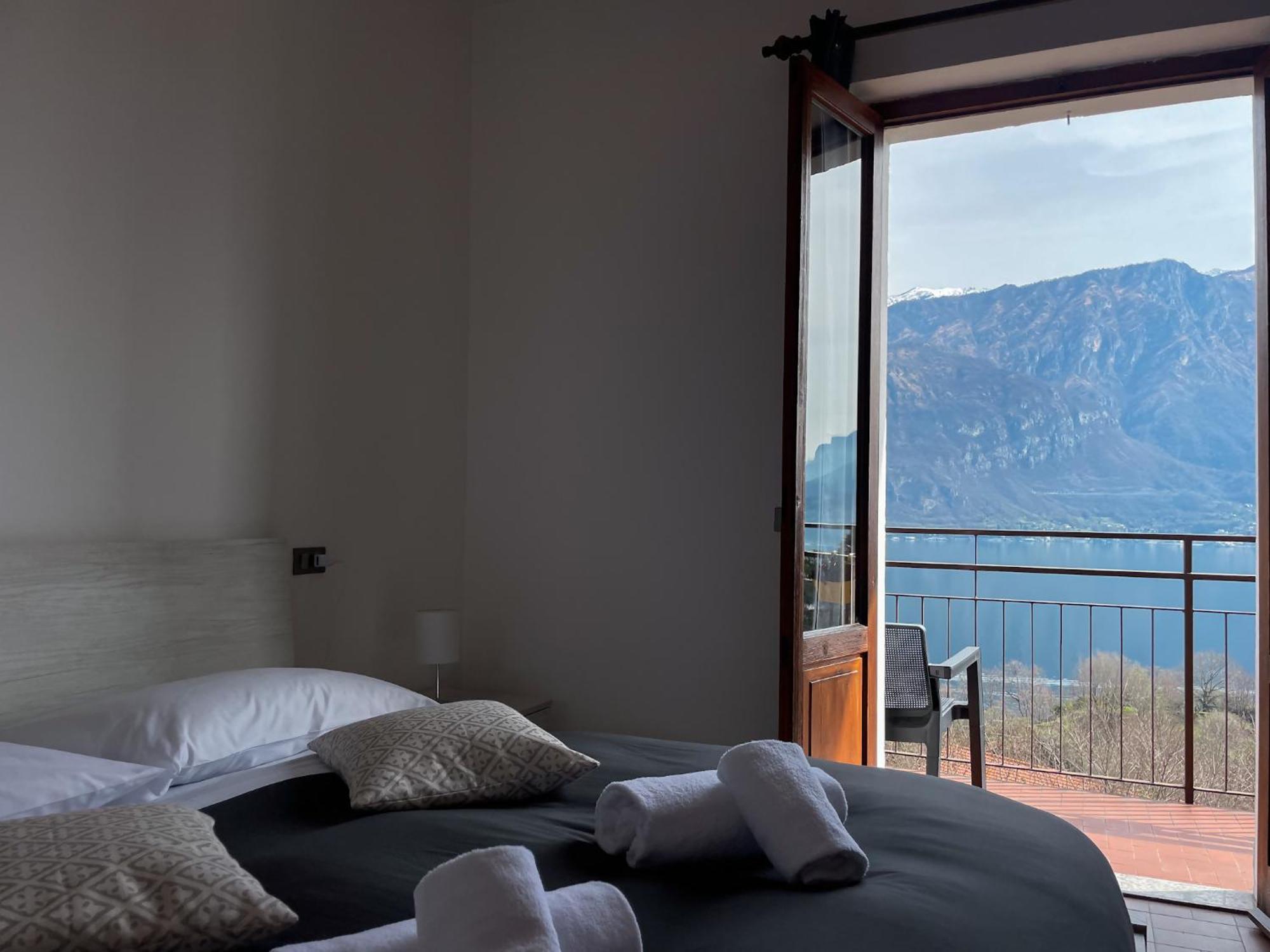 Appartamento Tivano Balcone Con Vista Lago Беладжо Екстериор снимка