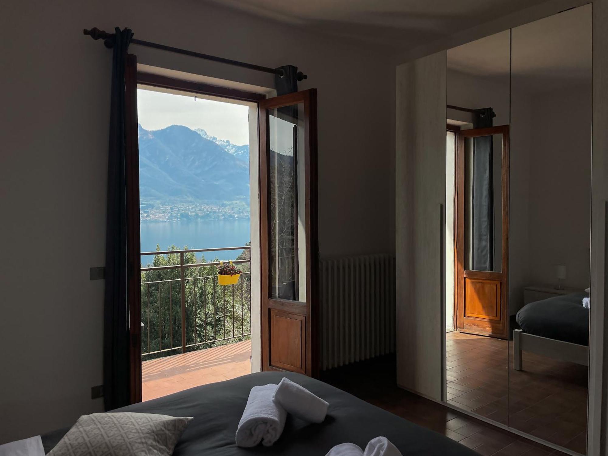 Appartamento Tivano Balcone Con Vista Lago Беладжо Екстериор снимка
